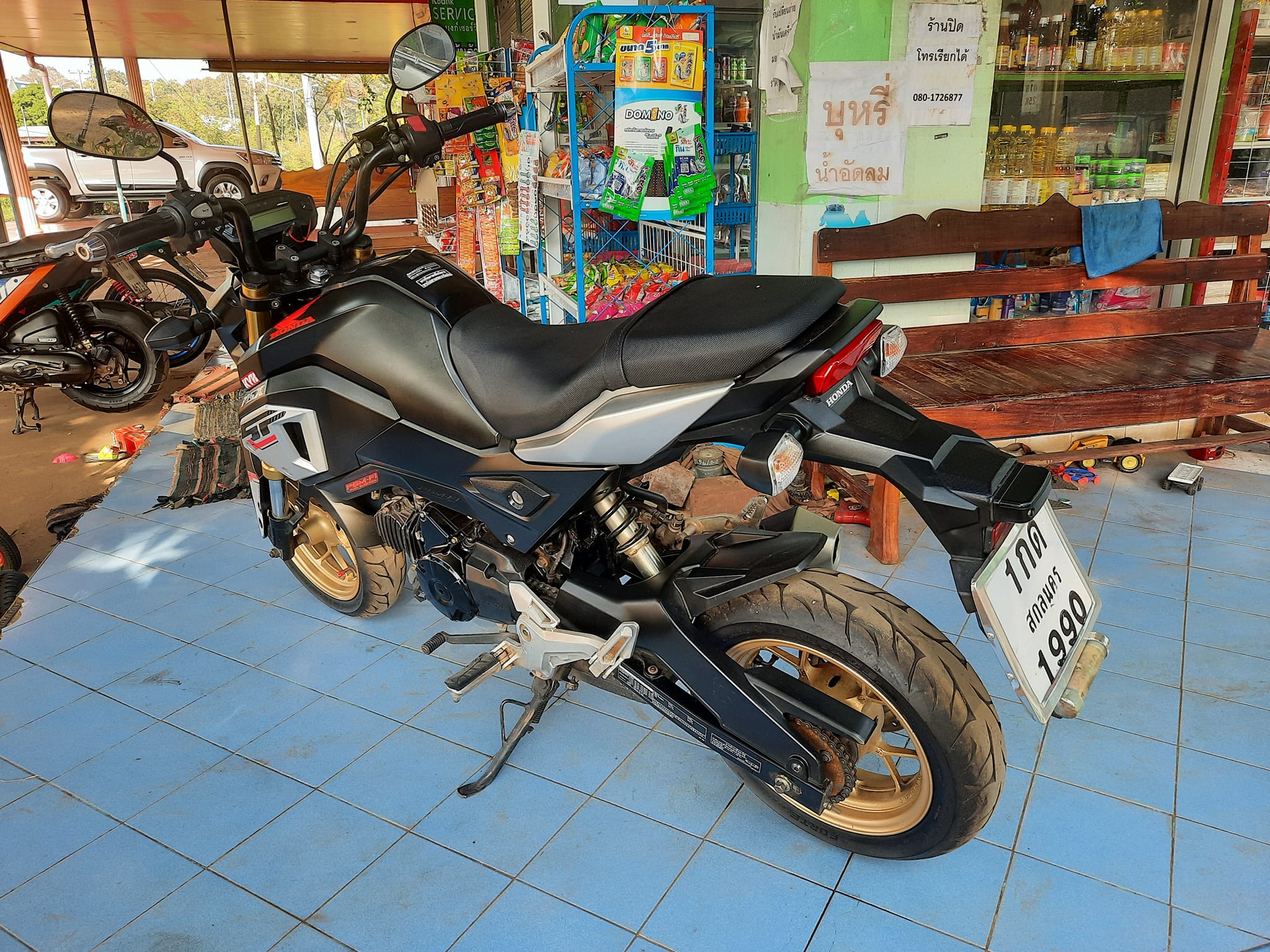 ขายลูกเดียว msx125sf หล่อๆ  รถสภาพดี