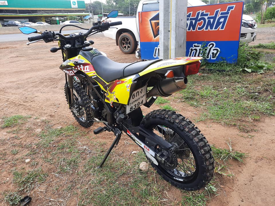 ขายลูกเดียว kawasaki D tracker 150  ด่วนๆ  รถสภาพดี