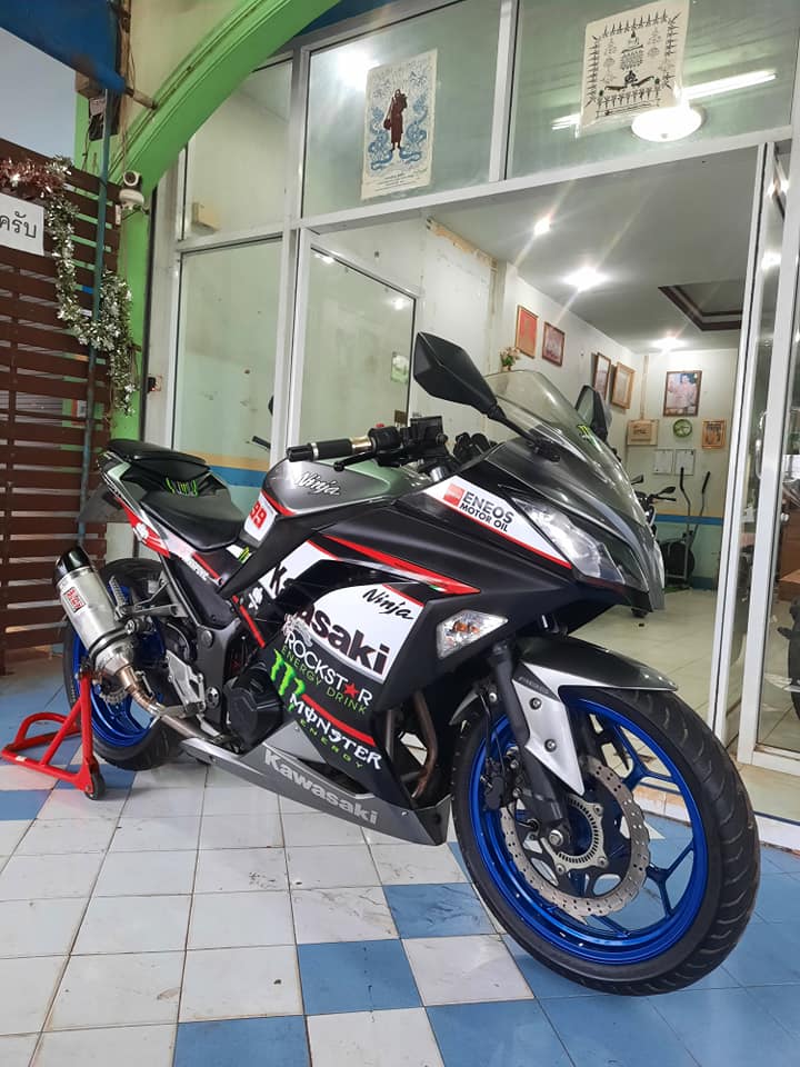 ขายลูกเดียว ninja300 abs หล่อๆ  ราคาเบาๆ