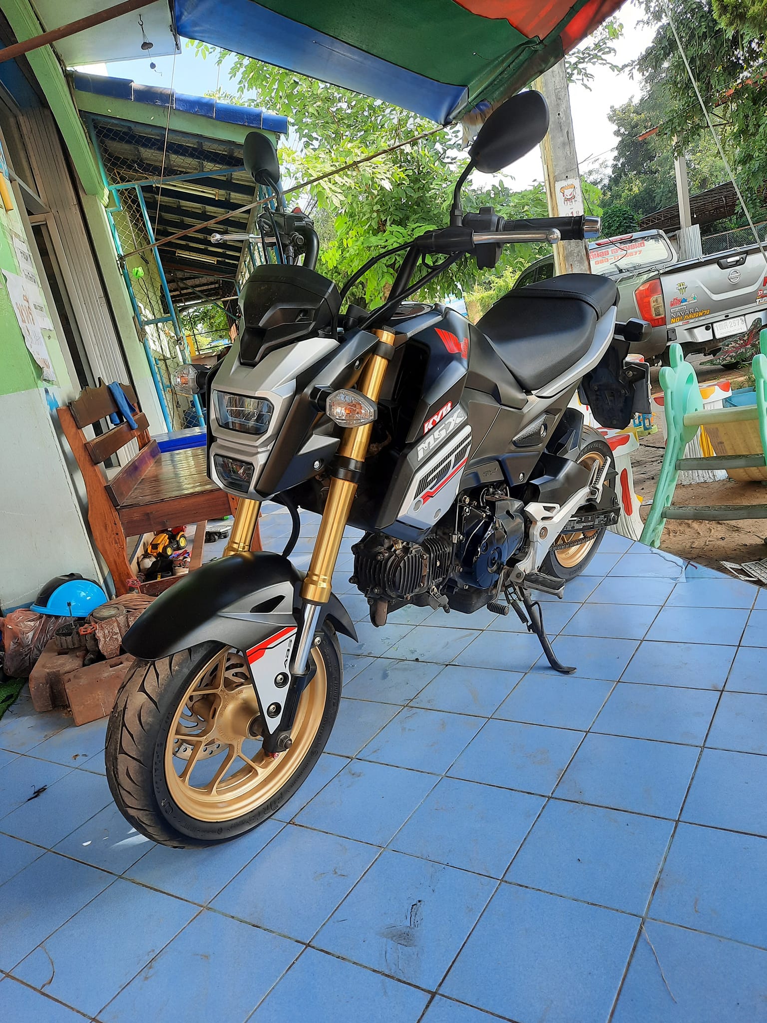 ขายลูกเดียว msx125sf หล่อๆ  รถสภาพดี