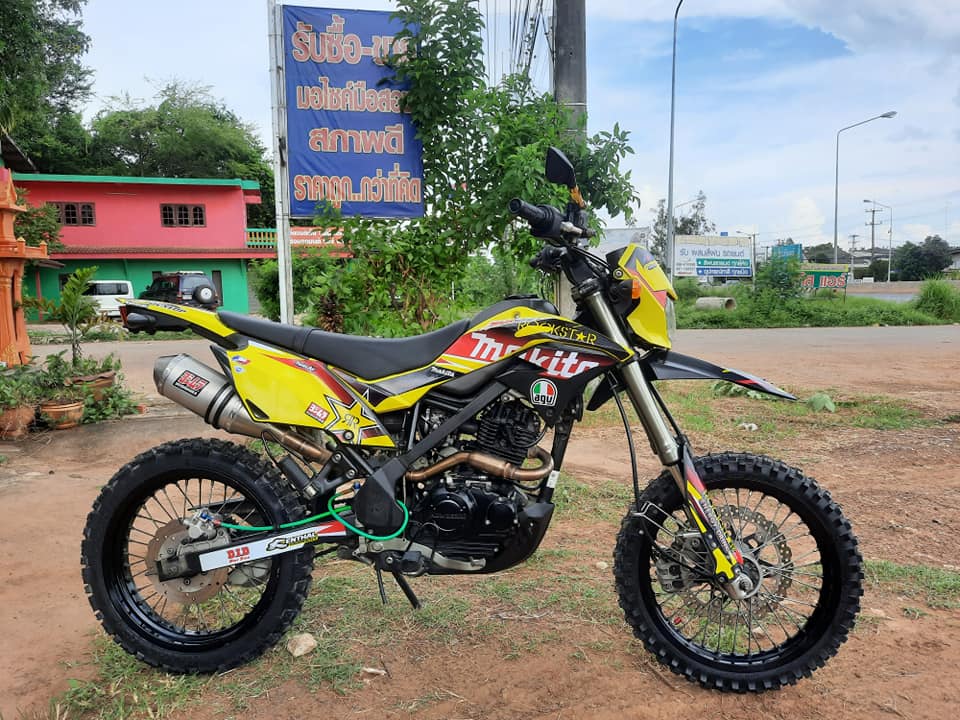 ขายลูกเดียว kawasaki D tracker 150 รถสภาพดี
