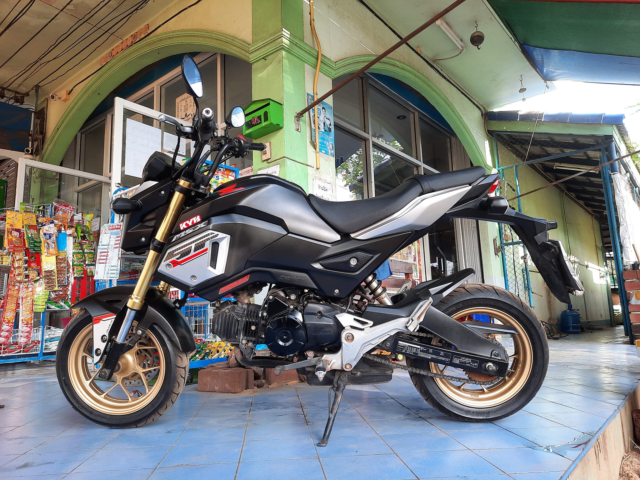 ขายลูกเดียว msx125sf หล่อๆ  รถสภาพดี