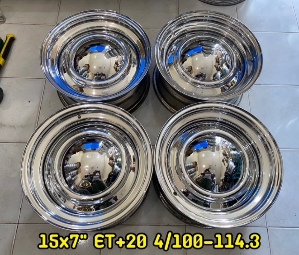 ล้อ Smoothie Wheels (USA) ขอบ 15x7" ET+20 4/100-114.3