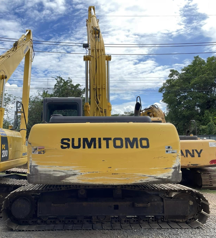 Sumitomo SH210-5 สีเดิมทั้งคันแห้งทุกจุด 9 พันชั่วโมงเอกสารเล่มทะเบียน 1500000 เอม โทร 0817410515