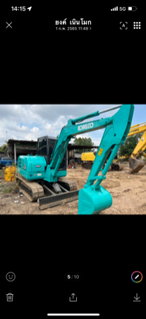 Kobelco. sk 60 เปรี่ยนเอวไหม่ทำสีใหม่เช็คระบบใหม่สวยเต็มเลย ราคา 750000 (โทร)0817410515 Kobelco. sk 60 เปรี่ยนเอวไหม่ทำสีใหม่เช็คระบบใหม่สวยเต็มเลย ราคา 750000 (โทร)0817410515