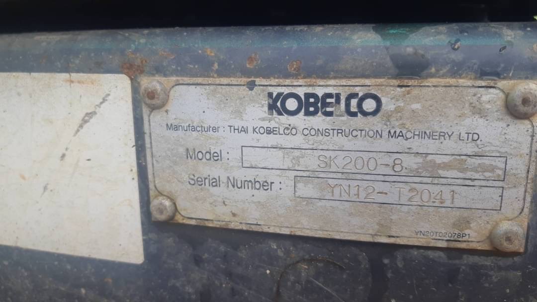Kobelco Sk200 Mark 8 Yn12 Super มือสองมือเดียว ราคา 1380000 Dom (โทร) : 0817410515  (ข้อความ) 0817410515