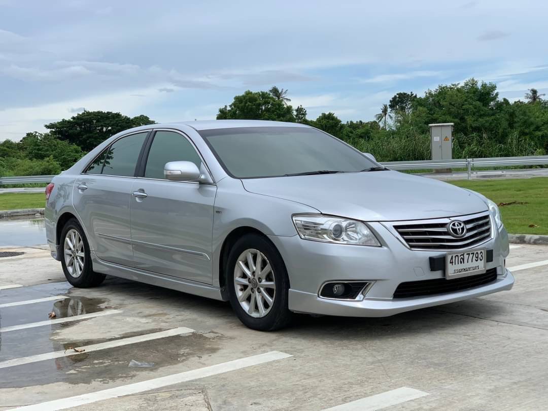 TOYOTA CAMRY 2.0G (MNC) ปี 2010 สีบรอนเงิน TOYOTA CAMRY 2.0G (MNC) ปี 2010 สีบรอนเงิน