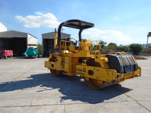 รถบด SAKAI SW800 ซีเรียล VSW35-10123 ปี 2007 นำเข้าจากต่างประเทศ สภาพพร้อมใช้งาน ราคาไม่แพง ขายพร้อมชุดแจ้งจำหน่าย