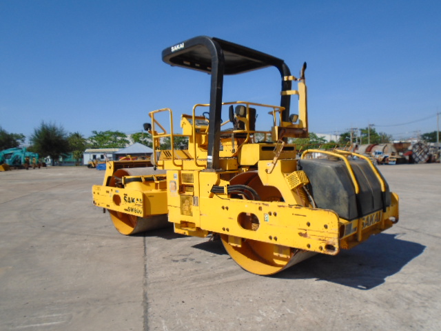 รถบด SAKAI SW800 ซีเรียล VSW35-10123 ปี 2007 นำเข้าจากต่างประเทศ สภาพพร้อมใช้งาน ราคาไม่แพง ขายพร้อมชุดแจ้งจำหน่าย