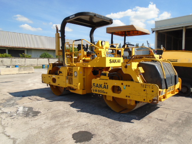 รถบด SAKAI SW800 ซีเรียล VSW35-10123 ปี 2007 นำเข้าจากต่างประเทศ สภาพพร้อมใช้งาน ราคาไม่แพง ขายพร้อมชุดแจ้งจำหน่าย