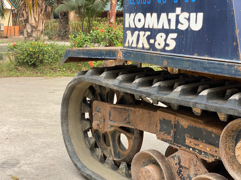 ขายรถตีนตะขาบKOMATSU MK85 อาวุธครบมือ แรงสะใจ แทรคยางสวยมาก สวยเดิมจากญี่ปุ่นยังไม่เคยใช้ในไทย 465,000เท่านั้น!!