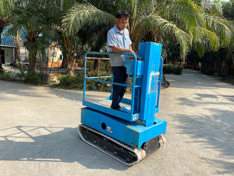 ขายรถกระเช้า AICHI RM40ไฟฟ้า สูง4เมตร สวยเดิมจากญี่ปุ่นยังไม่เคยใช้ในไทย 58,000เท่านั้น