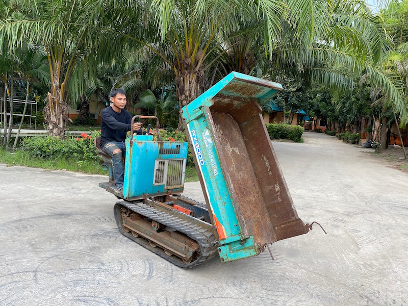 ขายรถบรรทุกดั้มเปอร์KUBOTA RY800 ดีเซลแรงสะใจ สตาร์ทไฟฟ้า ตีนตะขาบแทรคยางสวย สวยเดิมจากญี่ปุ่นยังไม่เคยใช้ในไทย 85,000เท่านั้น!!
