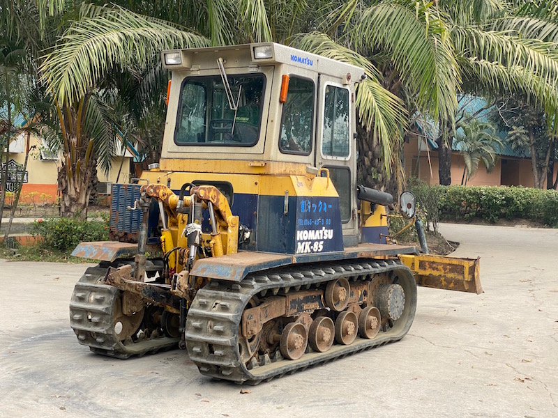 ขายรถตีนตะขาบKOMATSU MK85 อาวุธครบมือ แรงสะใจ แทรคยางสวยมาก สวยเดิมจากญี่ปุ่นยังไม่เคยใช้ในไทย 465,000เท่านั้น!!