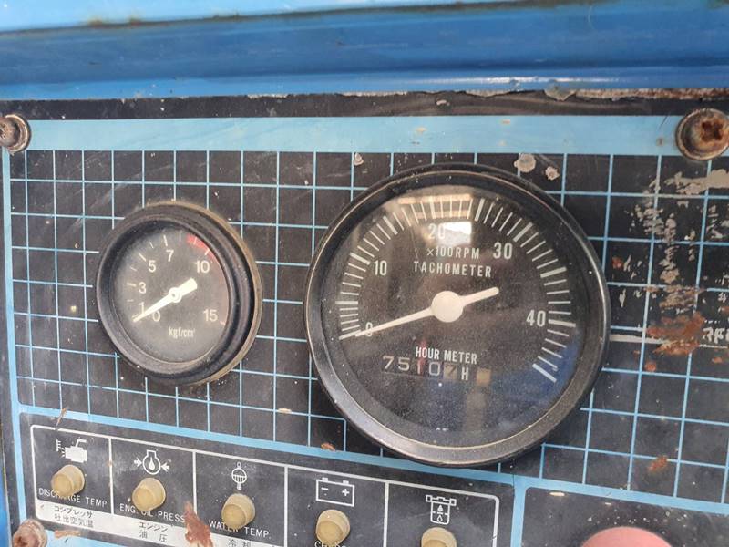 PDS175S-เครื่องปั๊มลม Airman มือสอง ขนาด 7บาร์ 175cfm. by OEK 098-5625920