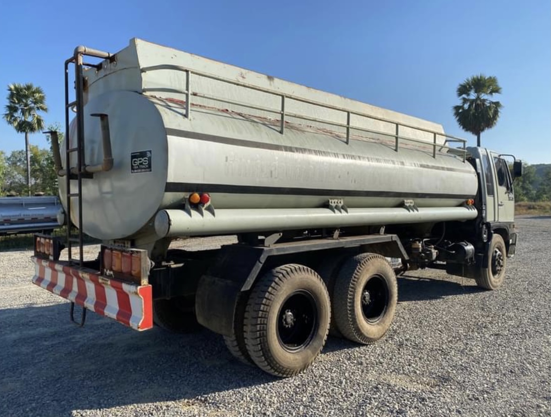 รถน้ำHino195เเรง2เพลา เกียร์อีตั้นถัง16,000ลิตร เก็บงานหัยพร้อม