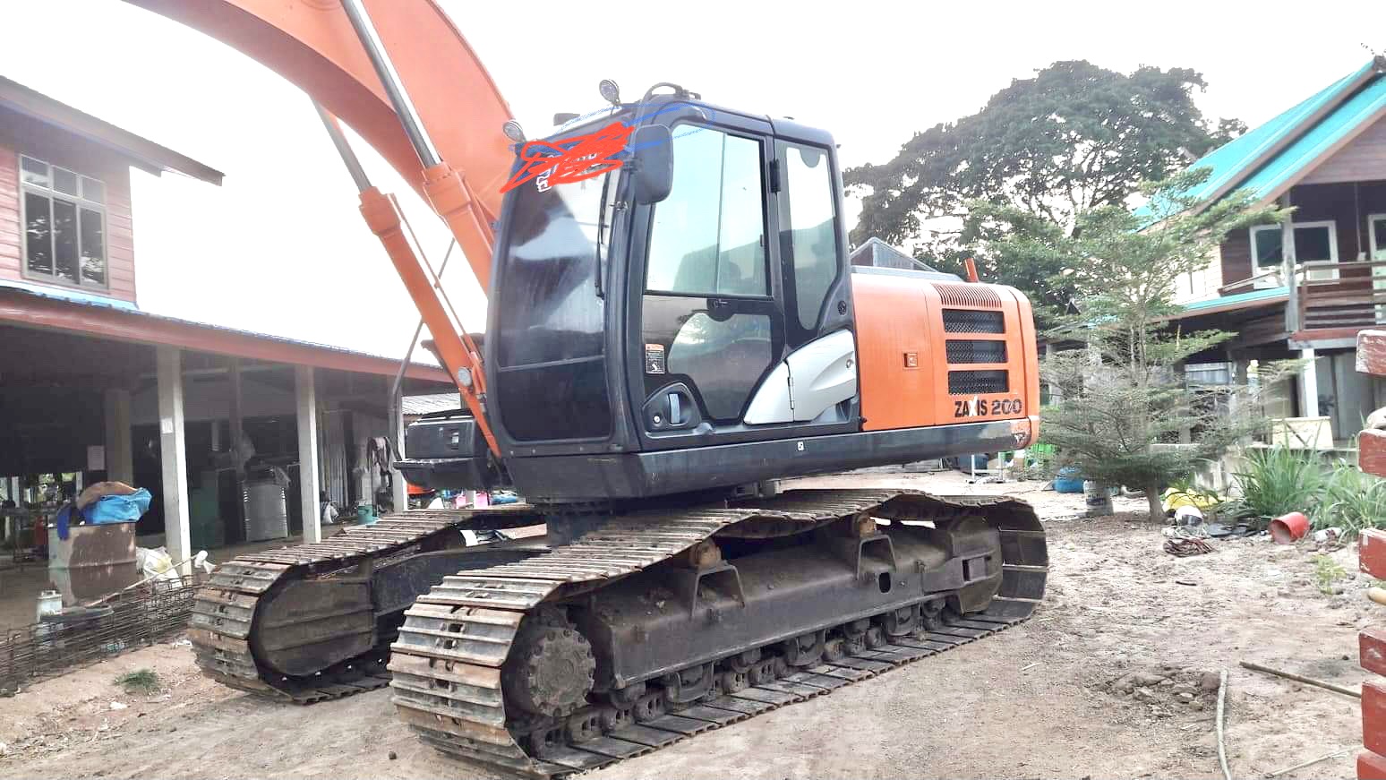 รถเเบคโฮ ฮิตาชิ200-5G เอกสารอินวอย