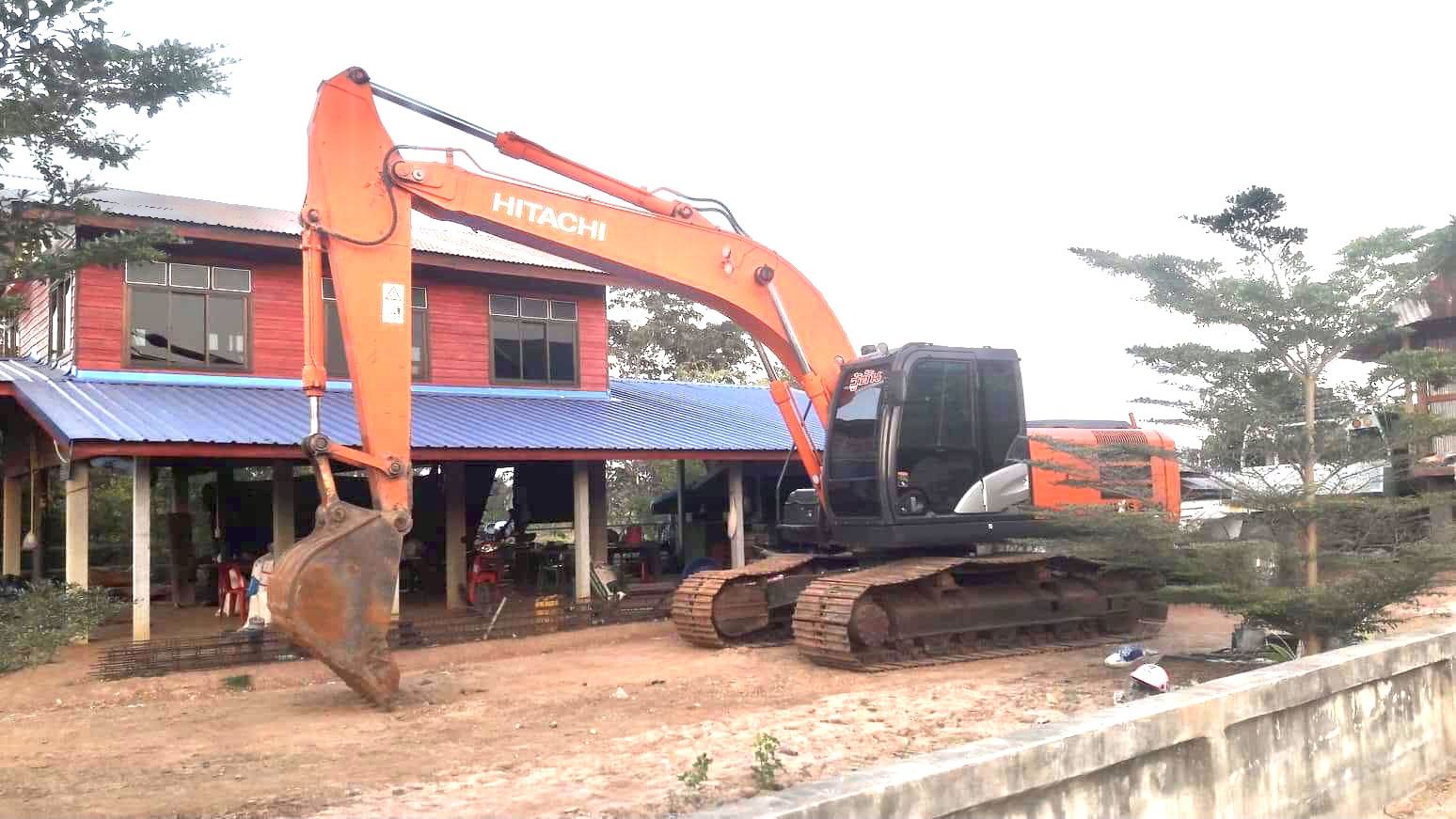 รถเเบคโฮ ฮิตาชิ200-5G เอกสารอินวอย