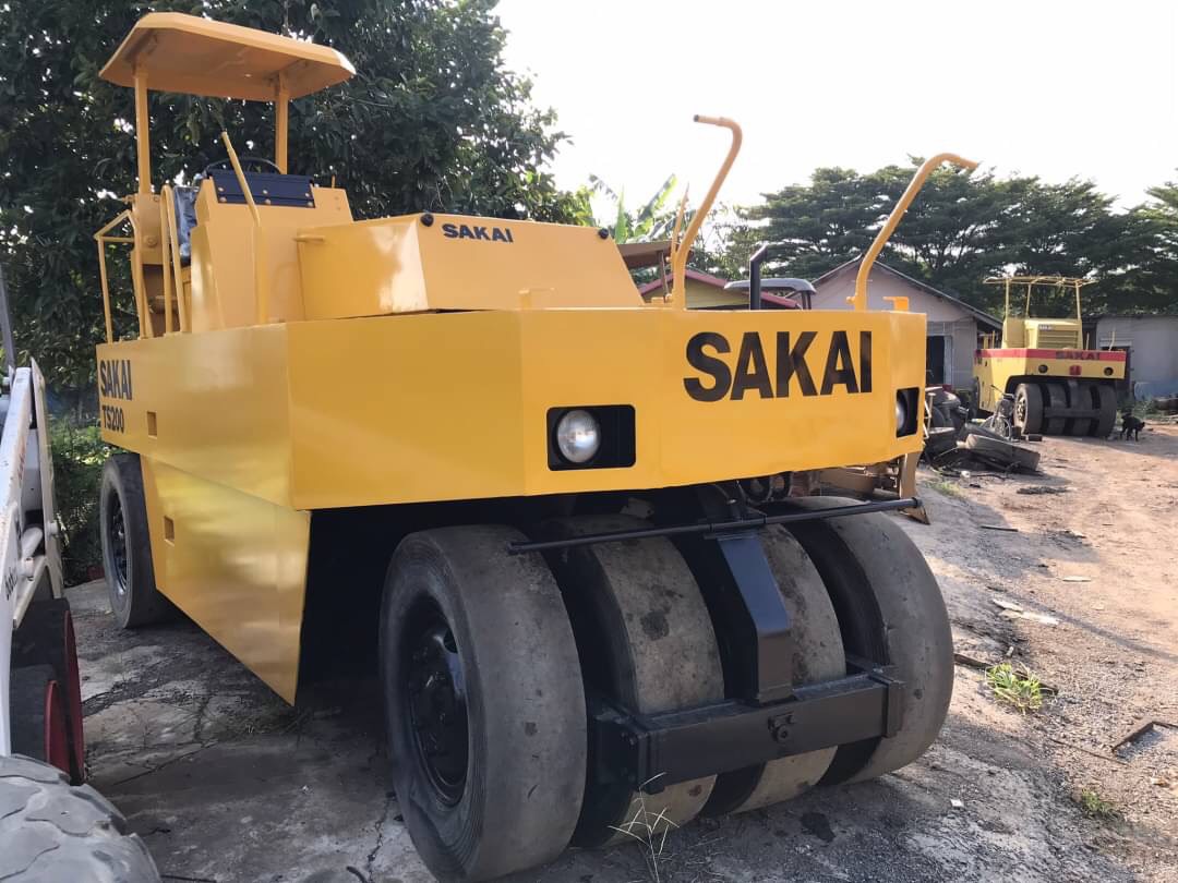 รถบด9ล้อยาง Sakai TS200 เอกสารเล่ม พร้อมใช้