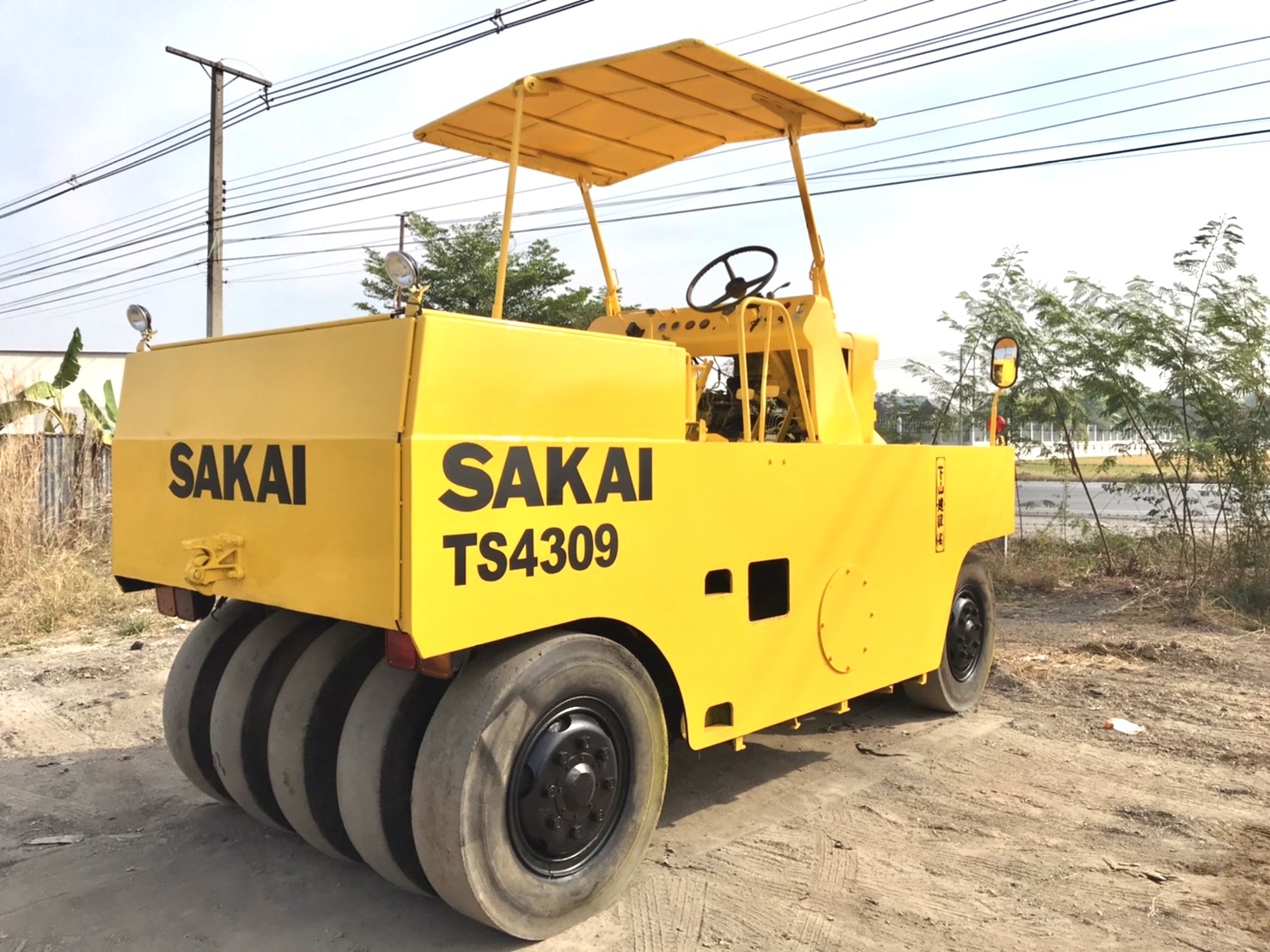 SAKAI TS4309 ราคา380,000 เล่มทะเบียน