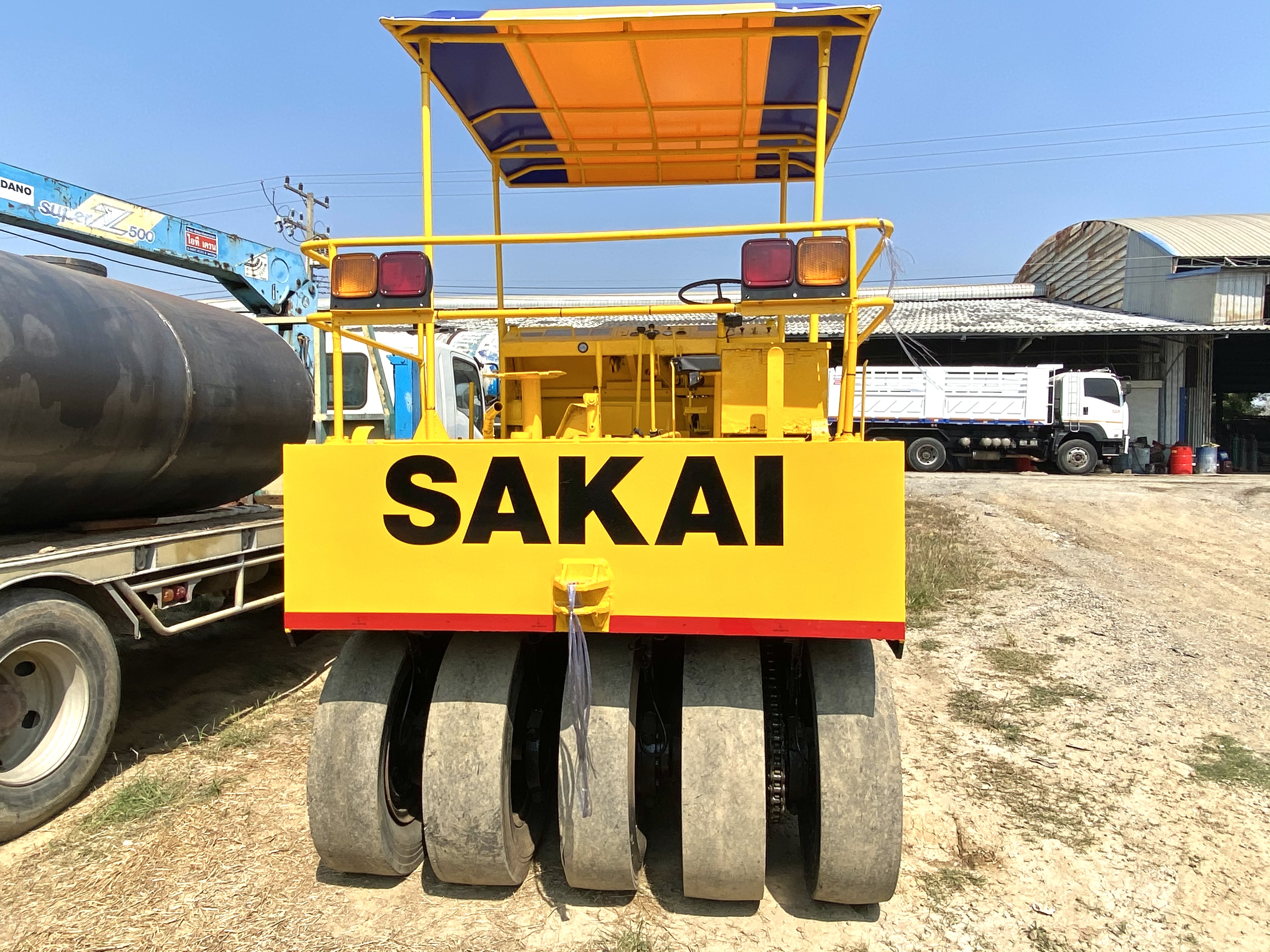 รถบดSAkai 9ล้อยาง เอกสารเล่ม Tel.0909758978ชายตู่