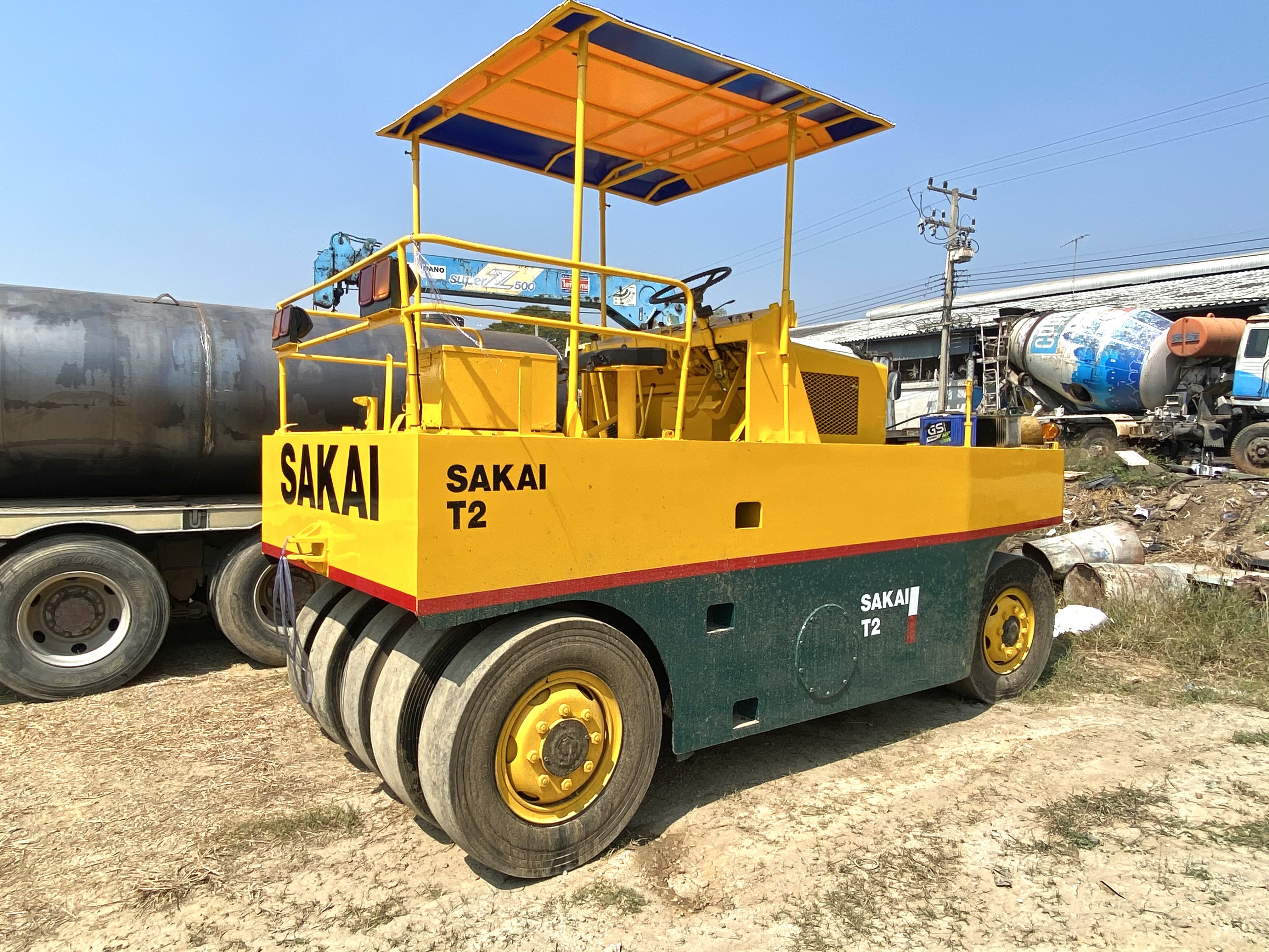 รถบดSAkai 9ล้อยาง เอกสารเล่ม Tel.0909758978ชายตู่