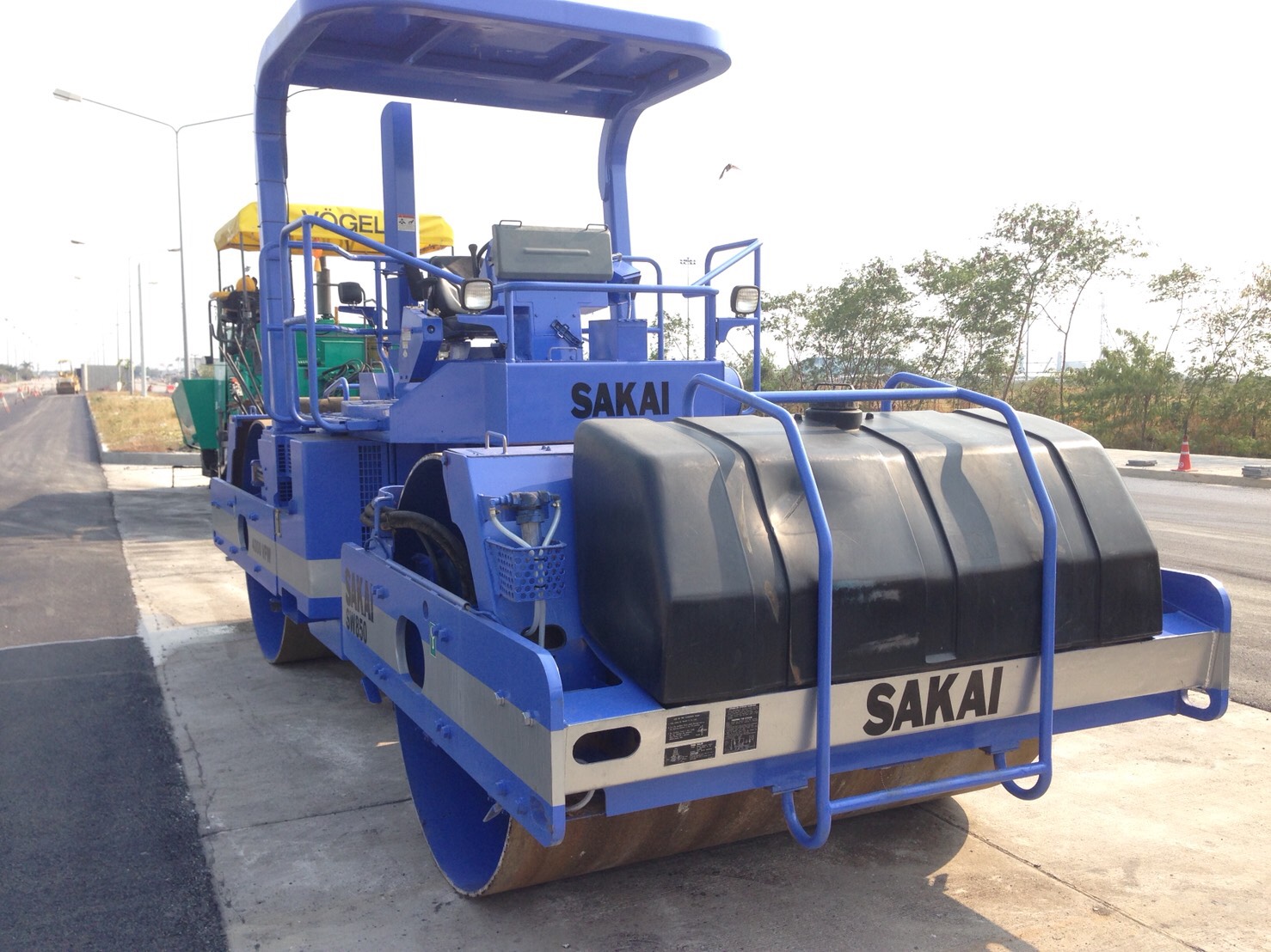 รถบดล้อเหล็กSAKAI Sw850 เล่มทะเบียน รถพร้อมใช้Tel.0909758978ชายตู่