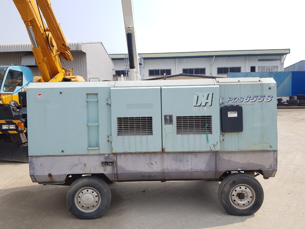 ปั้มลมสวยๆ แอร์แมน PDS655SD รุ่นพิเศษ Dry air ลมแห้งพิเศษ 7-8บาร์ 655cfm ปั้มลมสวยๆ แอร์แมน PDS655SD รุ่นพิเศษ Dry air ลมแห้งพิเศษ 7-8บาร์ 655cfm