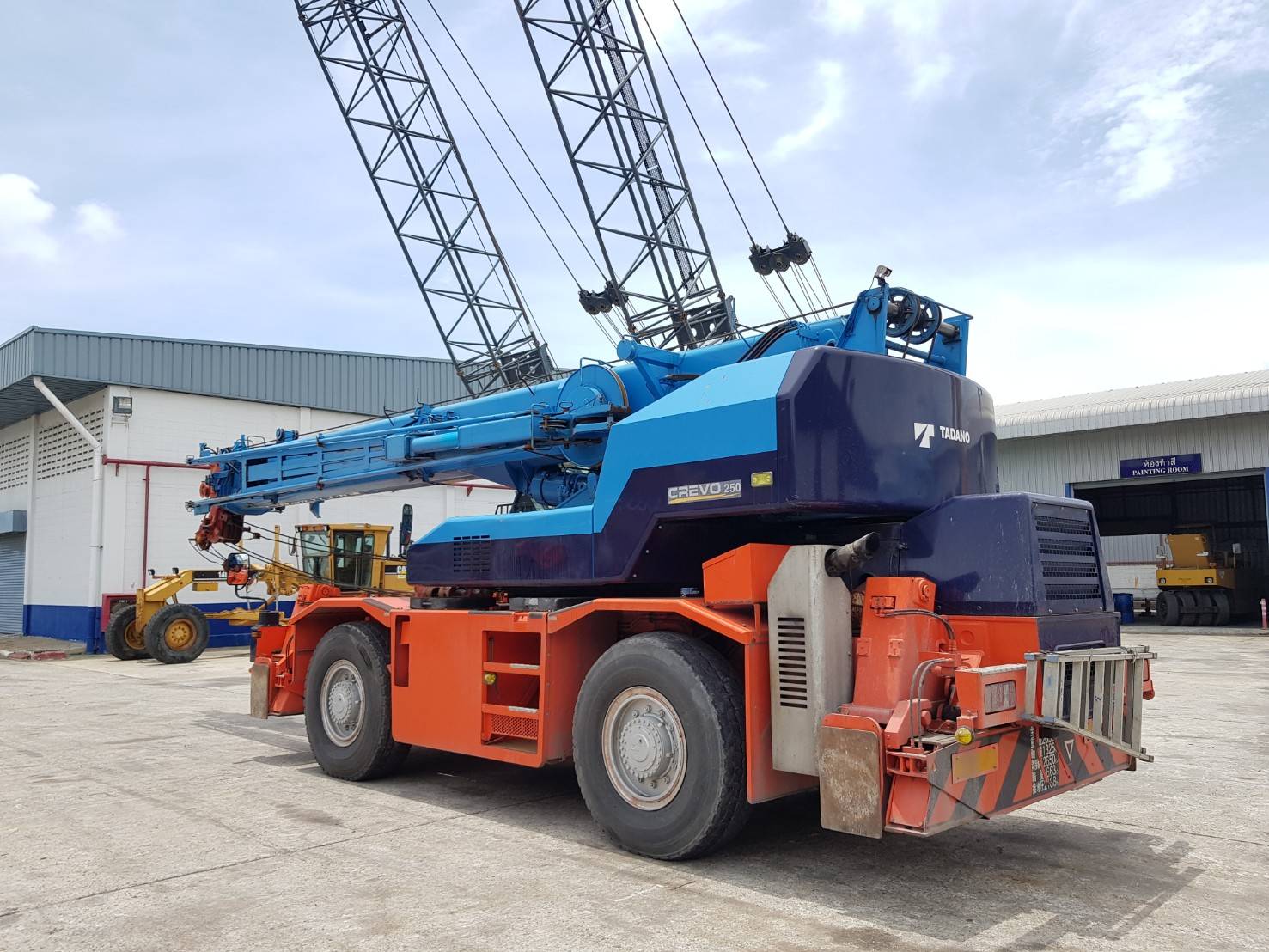ขาย 25ตัน TADANO GR250N-1 YR2008  X type from JAPAN ปีสุดท้ายของตัวN1