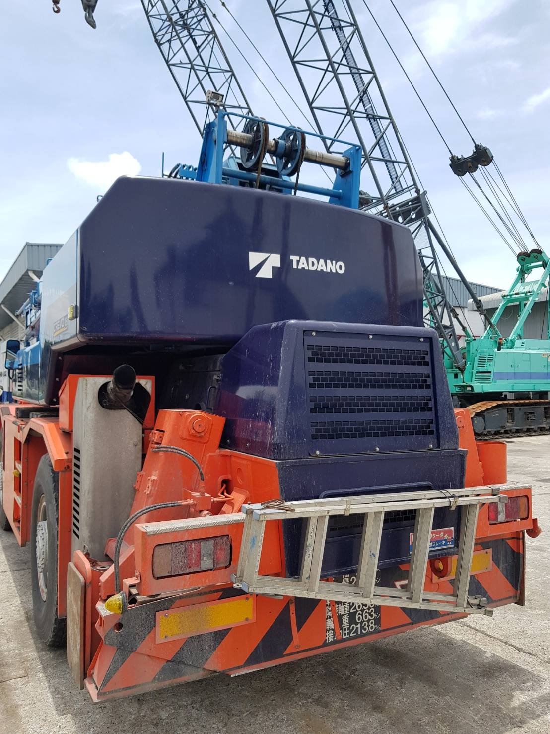 ขาย 25ตัน TADANO GR250N-1 YR2008  X type from JAPAN ปีสุดท้ายของตัวN1