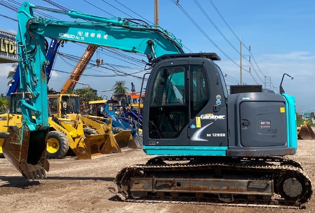 ขายรถขุด KOBELCO SK125SR ปี 2013 นำเข้าจากญี่ปุ่น พร้อมใช้ มีVDOการทำงานครับ
