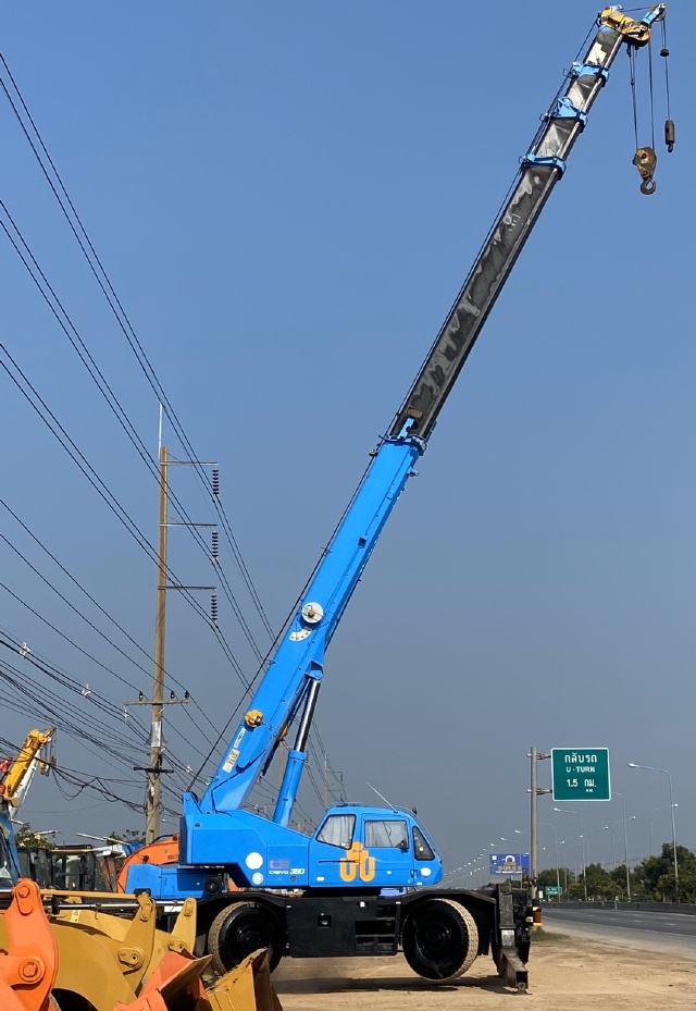 ขายรถเครน TADANO TR350M-3 (ขนาด 35 ตัน) ปี 1998 นำเข้าจากญี่ปุ่น สภาพสวยพร้อมใช้ มีVDOการทำงานครับ ขายรถเครน TADANO TR350M-3 (ขนาด 35 ตัน) ปี 1998 นำเข้าจากญี่ปุ่น สภาพสวยพร้อมใช้ มีVDOการทำงานครับ