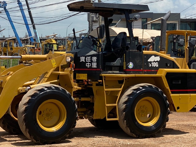 ขายรถตักล้อยาง CAT 910G นำเข้าจากญี่ปุ่น พร้อมใช้ มีVDOการทำงานครับ