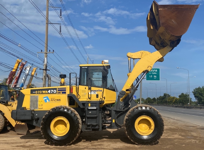 ขายรถตักล้อยาง KOMATSU WA470-5 นำเข้าจากญี่ปุ่น สภาพสวยพร้อมใช้ มีVDOการทำงานครับ ขายรถตักล้อยาง KOMATSU WA470-5 นำเข้าจากญี่ปุ่น สภาพสวยพร้อมใช้ มีVDOการทำงานครับ