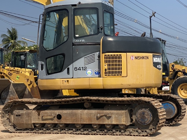 ขายรถขุด KOMATSU PC128US-2E1 (เทียบเท่า PC120-7) ปี 2008 นำเข้าจากญี่ปุ่น สภาพพร้อมใช้ มีVDOการทำงานครับ
