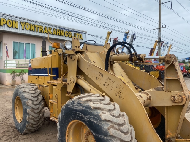 ขายรถตักล้อยาง KOMATSU 510 กรองเดี่ยว นำเข้าจากญี่ปุ่น สภาพสวยพร้อมใช้ มีVDOการทำงานครับ