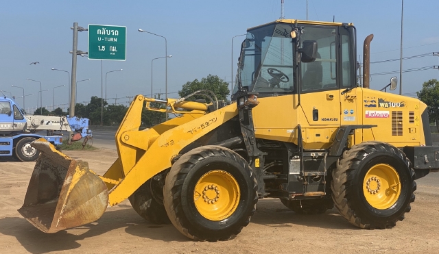 ขายรถตักล้อยาง KOMATSU WA100-6 นำเข้าจากญี่ปุ่น สภาพสวยพร้อมใช้