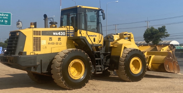 ขายรถตักล้อยาง KOMATSU WA430-6 นำเข้าจากญี่ปุ่น สภาพสวยพร้อมใช้ มีVDOการทำงานครับ ขายรถตักล้อยาง KOMATSU WA430-6 นำเข้าจากญี่ปุ่น สภาพสวยพร้อมใช้ มีVDOการทำงานครับ