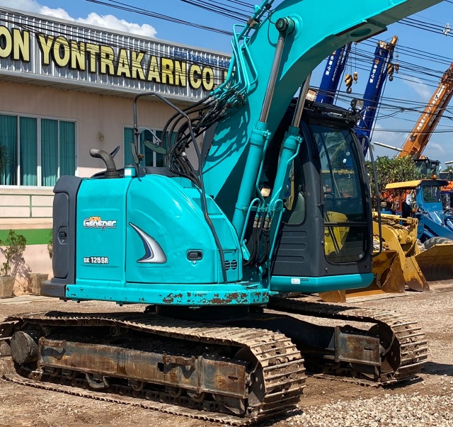 ขายรถขุด KOBELCO SK125SR ปี 2013 นำเข้าจากญี่ปุ่น พร้อมใช้ มีVDOการทำงานครับ
