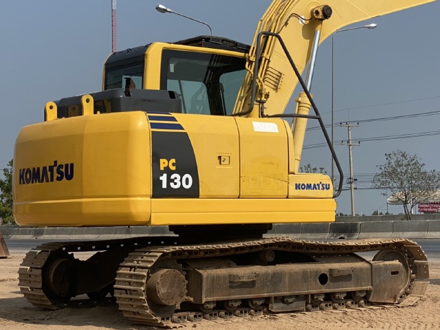 ขายรถขุด KOMATSU PC130-8 นำเข้าจากญี่ปุ่น พร้อมใช้ มีVDOการทำงานครับ
