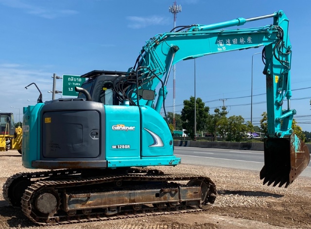 ขายรถขุด KOBELCO SK125SR ปี 2013 นำเข้าจากญี่ปุ่น พร้อมใช้ มีVDOการทำงานครับ