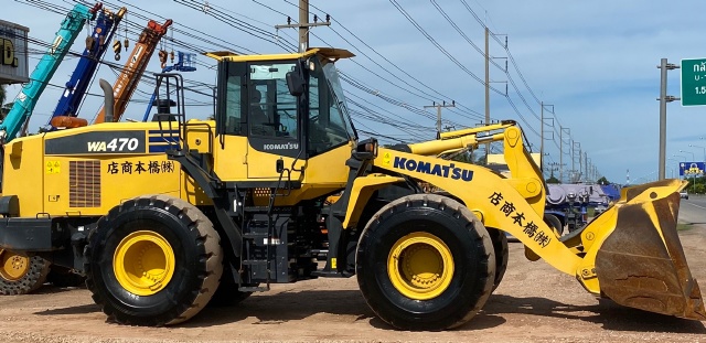ขายรถตักล้อยาง KOMATSU WA470-7 ปี 2015 นำเข้าจากญี่ปุ่น สภาพสวยพร้อมใช้ มีVDOการทำงานครับ ขายรถตักล้อยาง KOMATSU WA470-7 ปี 2015 นำเข้าจากญี่ปุ่น สภาพสวยพร้อมใช้ มีVDOการทำงานครับ