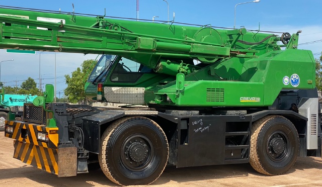 ขายรถเครน TADANO GR250N-1 (ขนาด 25 ตัน) ปี 2007 นำเข้าจากญี่ปุ่น พร้อมใช้ มีVDOการทำงานครับ ขายรถเครน TADANO GR250N-1 (ขนาด 25 ตัน) ปี 2007 นำเข้าจากญี่ปุ่น พร้อมใช้ มีVDOการทำงานครับ