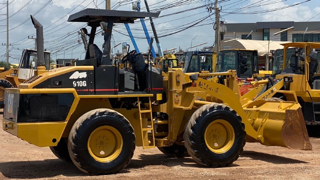 ขายรถตักล้อยาง CAT 910G นำเข้าจากญี่ปุ่น พร้อมใช้ มีVDOการทำงานครับ