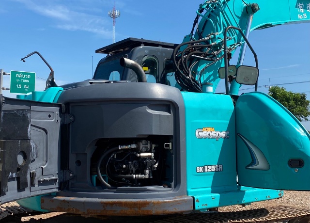 ขายรถขุด KOBELCO SK125SR ปี 2013 นำเข้าจากญี่ปุ่น พร้อมใช้ มีVDOการทำงานครับ