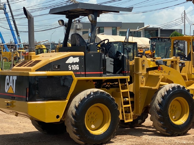 ขายรถตักล้อยาง CAT 910G นำเข้าจากญี่ปุ่น พร้อมใช้ มีVDOการทำงานครับ