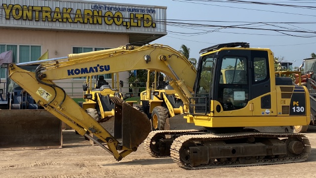 ขายรถขุด KOMATSU PC130-8 นำเข้าจากญี่ปุ่น พร้อมใช้ มีVDOการทำงานครับ