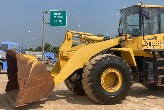 ขายรถตักล้อยาง KOMATSU WA470-6 นำเข้าจากญี่ปุ่น สภาพสวยพร้อมใช้ มีVDOการทำงานครับ