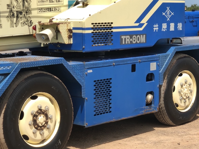 ขายรถเครน TADANO TR80M-1 (ขนาด 8 ตัน) ปี 1994 นำเข้าจากญี่ปุ่น สภาพสวยพร้อมใช้ มีVDOการทำงานครับ