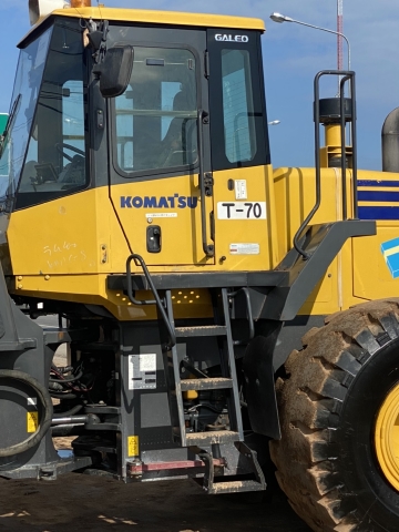 ขายรถตักล้อยาง KOMATSU WA470-5 นำเข้าจากญี่ปุ่น สภาพสวยพร้อมใช้ มีVDOการทำงานครับ